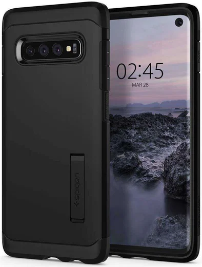 Spigen Tough Armor Hoesje Samsung Galaxy S10 Zwart afbeelding 13