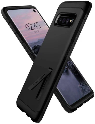 Spigen Tough Armor Hoesje Samsung Galaxy S10 Zwart afbeelding 2