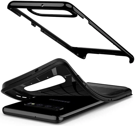 Spigen Neo Hybrid Hoesje Samsung Galaxy S10 Midnight Black afbeelding 6