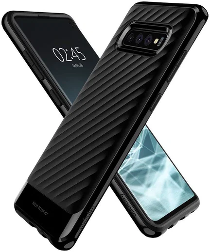 Spigen Neo Hybrid Hoesje Samsung Galaxy S10 Midnight Black afbeelding 11
