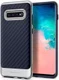 Spigen Neo Hybrid Hoesje Samsung Galaxy S10 Arctic Silver afbeelding 1