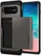 Spigen Slim Armor Card Holder Case Samsung Galaxy S10 Hoesje Gunmetal afbeelding 1