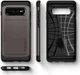 Spigen Slim Armor Card Holder Case Samsung Galaxy S10 Hoesje Gunmetal afbeelding 14