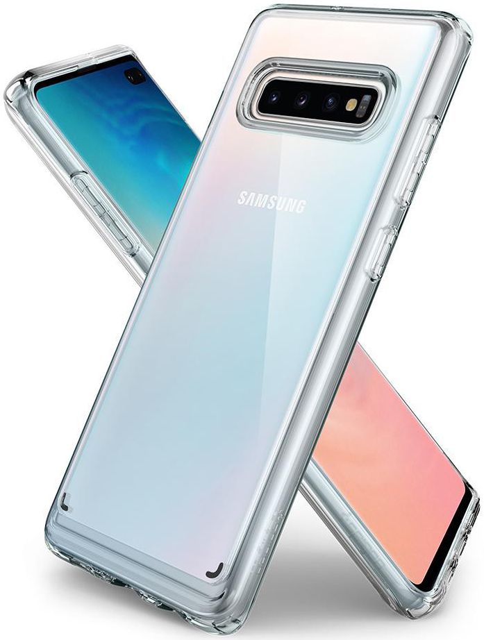Spigen Crystal Hybrid Hoesje Samsung Galaxy S10 Plus Transparant afbeelding 6