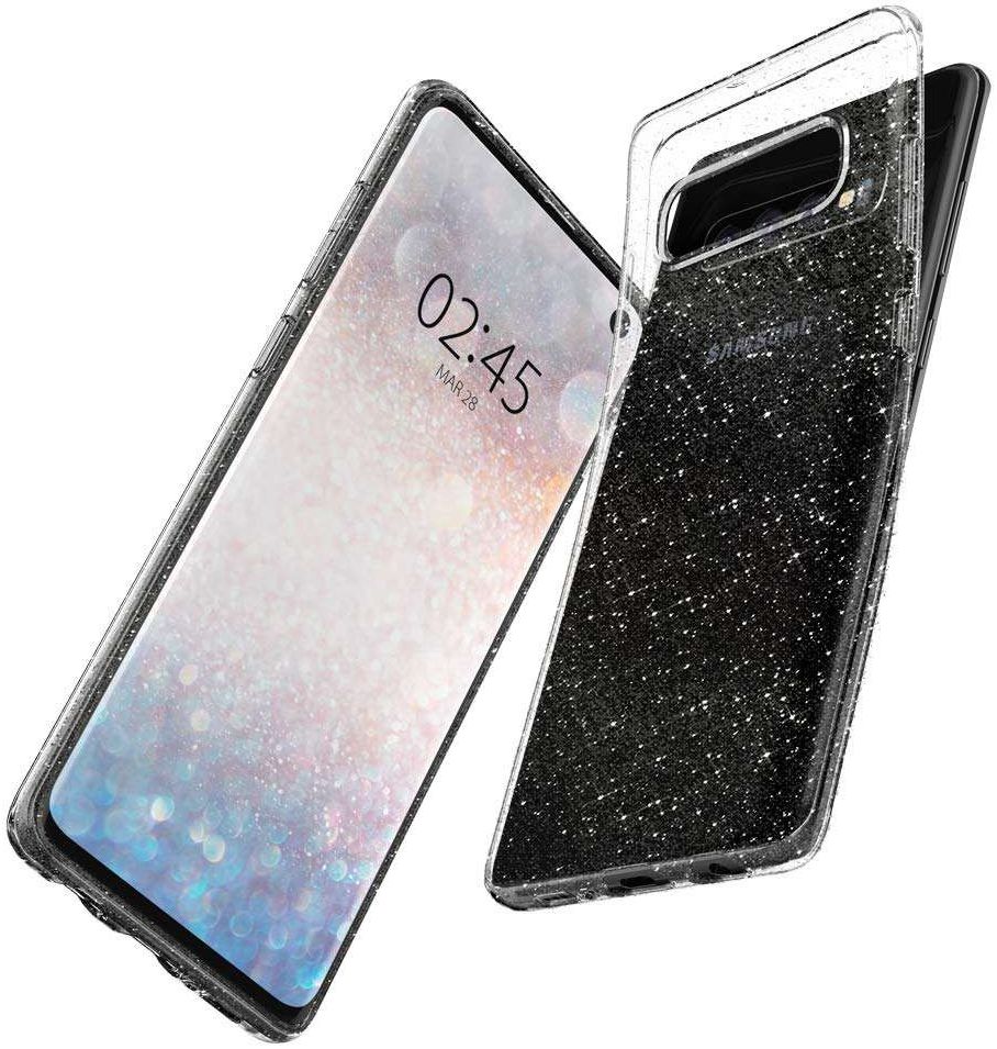 Spigen Liquid Crystal Hoesje Samsung Galaxy S10 Plus Glitter Clear afbeelding 10