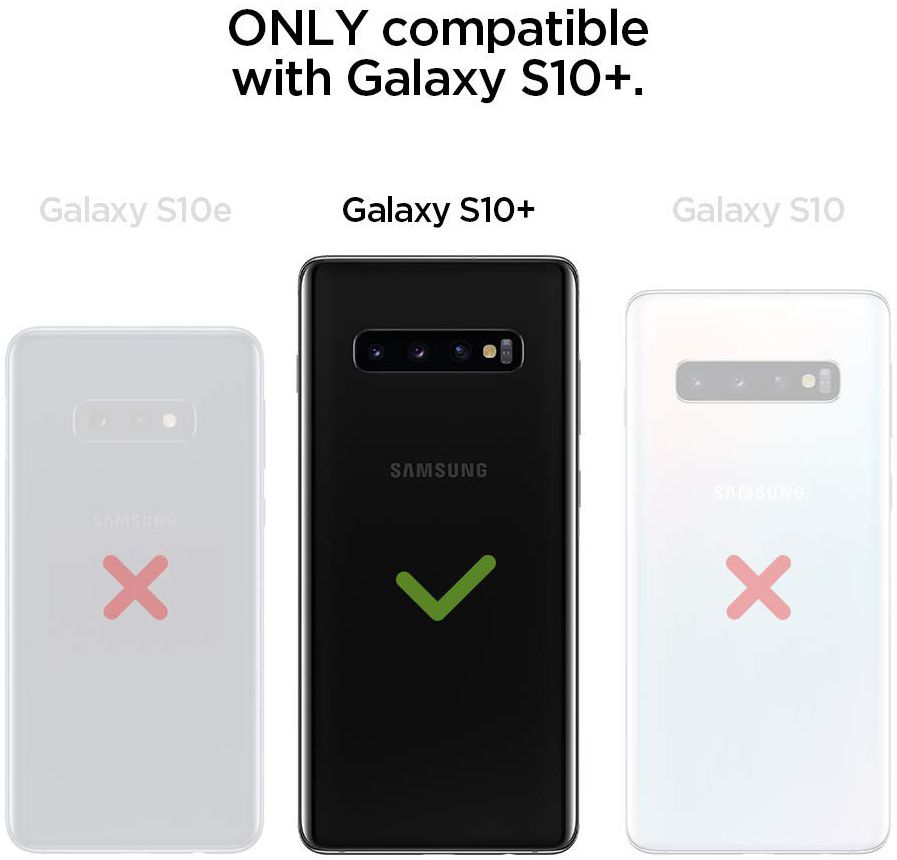 Spigen Liquid Air Hoesje Samsung Galaxy S10 Plus Zwart afbeelding 9