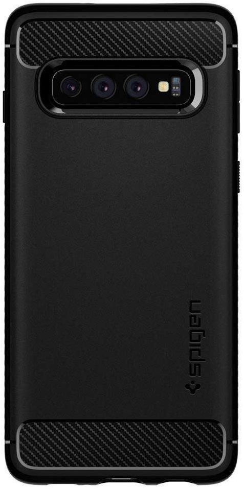 Spigen Rugged Armor Hoesje Samsung Galaxy S10 Plus Zwart afbeelding 4