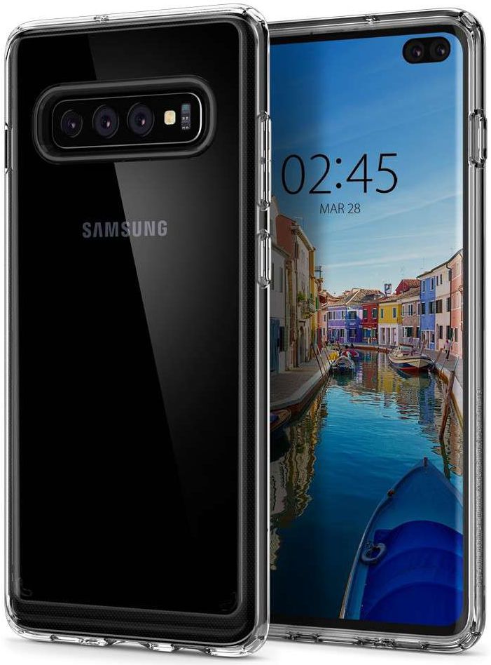 Spigen Ultra Hybrid Hoesje Samsung Galaxy S10 Plus Transparant afbeelding 6