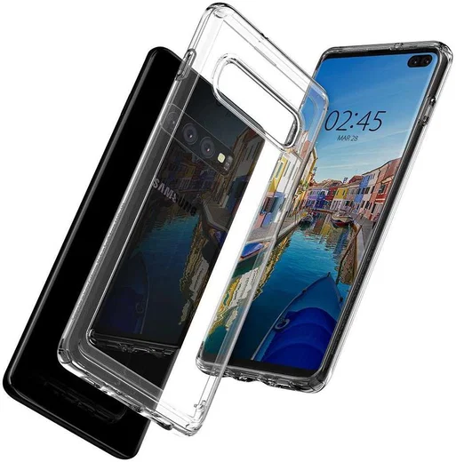 Spigen Ultra Hybrid Hoesje Samsung Galaxy S10 Plus Transparant afbeelding 8