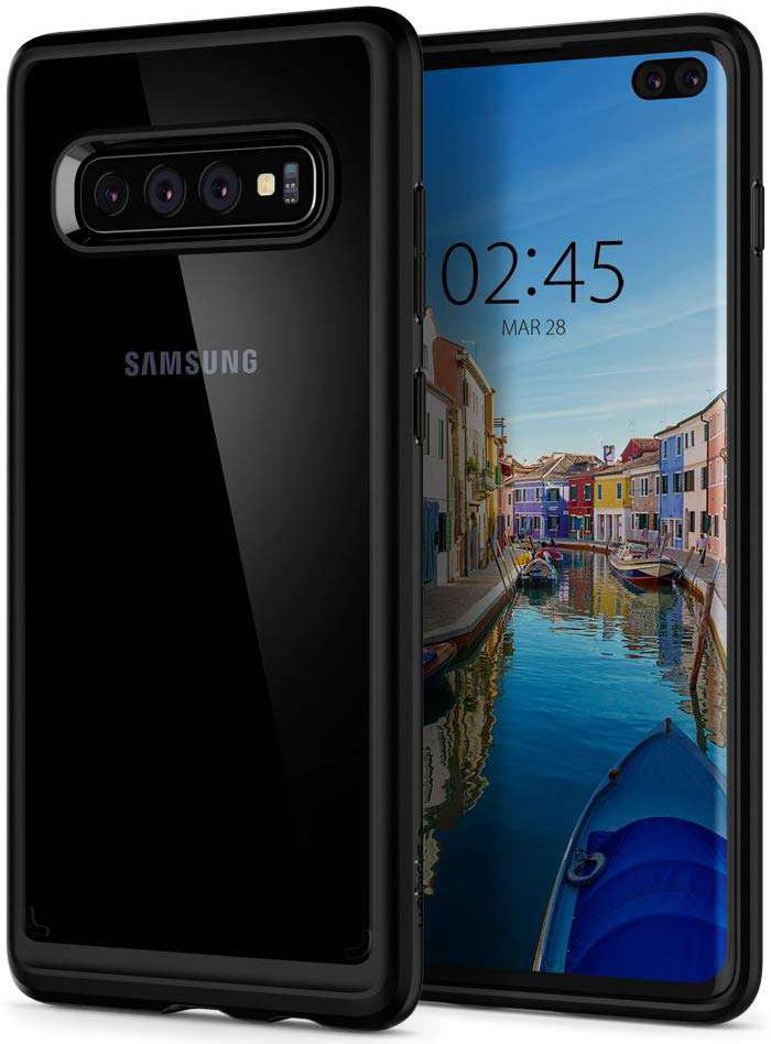 Spigen Ultra Hybrid Hoesje Samsung Galaxy S10 Plus Zwart afbeelding 13