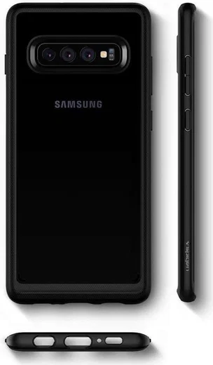 Spigen Ultra Hybrid Hoesje Samsung Galaxy S10 Plus Zwart afbeelding 12