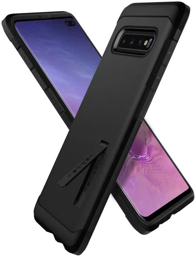 Spigen Tough Armor Hoesje Samsung Galaxy S10 Plus Zwart afbeelding 9