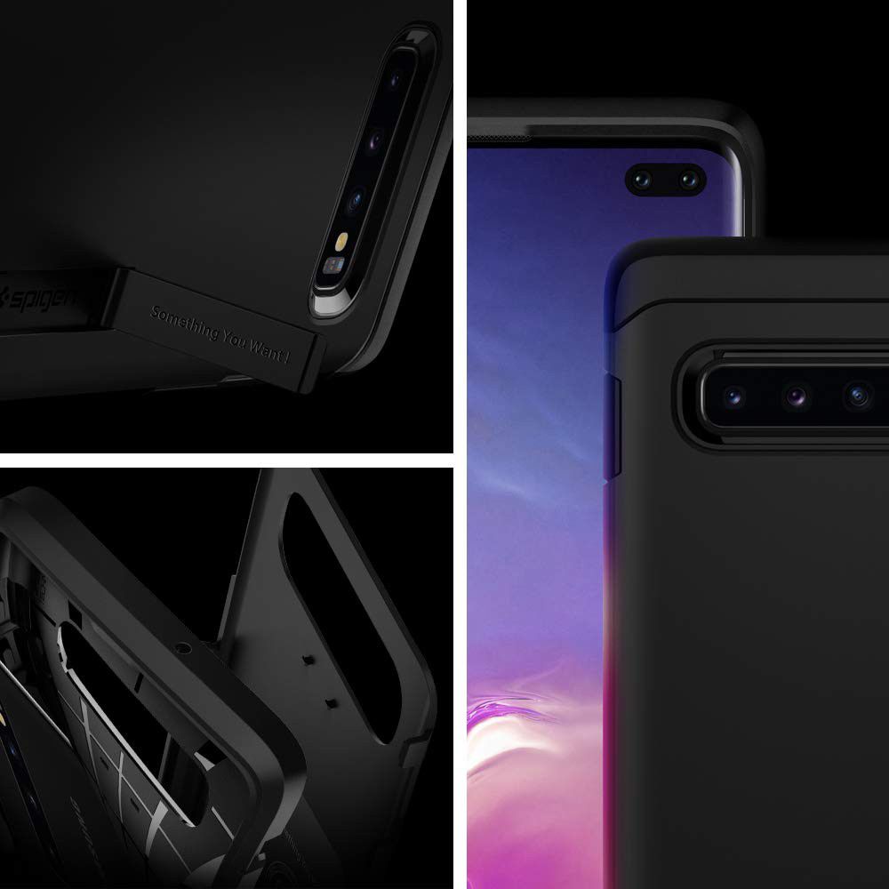 Spigen Tough Armor Hoesje Samsung Galaxy S10 Plus Zwart afbeelding 2