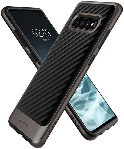 Spigen Neo Hybrid Hoesje Samsung Galaxy S10 Plus Gunmetal afbeelding 11