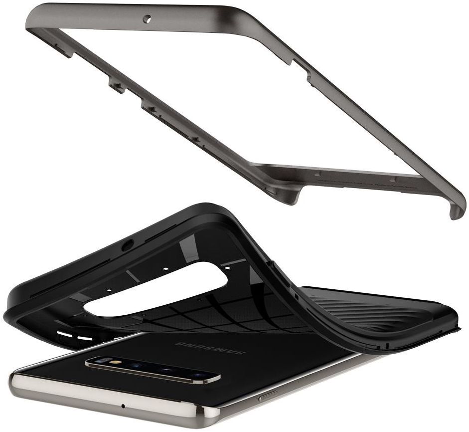 Spigen Neo Hybrid Hoesje Samsung Galaxy S10 Plus Gunmetal afbeelding 5