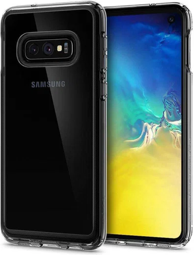 Spigen Crystal Hybrid Hoesje Samsung Galaxy S10E Transparant afbeelding 1