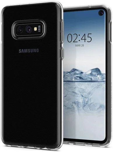 Spigen Liquid Crystal Hoesje Samsung Galaxy S10E Transparant afbeelding 5