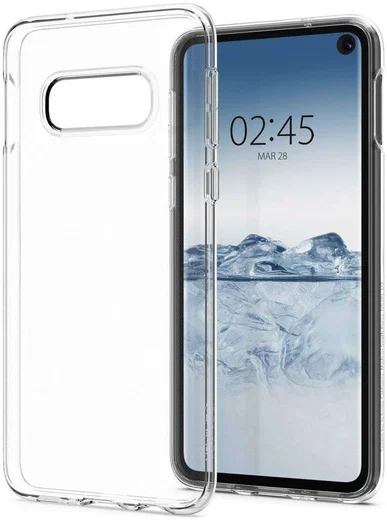 Spigen Liquid Crystal Hoesje Samsung Galaxy S10E Transparant afbeelding 2