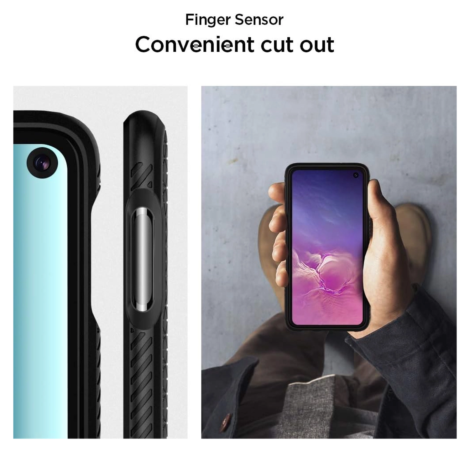 Spigen Liquid Air Samsung Galaxy S10E Hoesje TPU Back Cover Zwart afbeelding 5