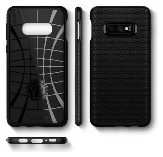 Spigen Liquid Air Samsung Galaxy S10E Hoesje TPU Back Cover Zwart afbeelding 10