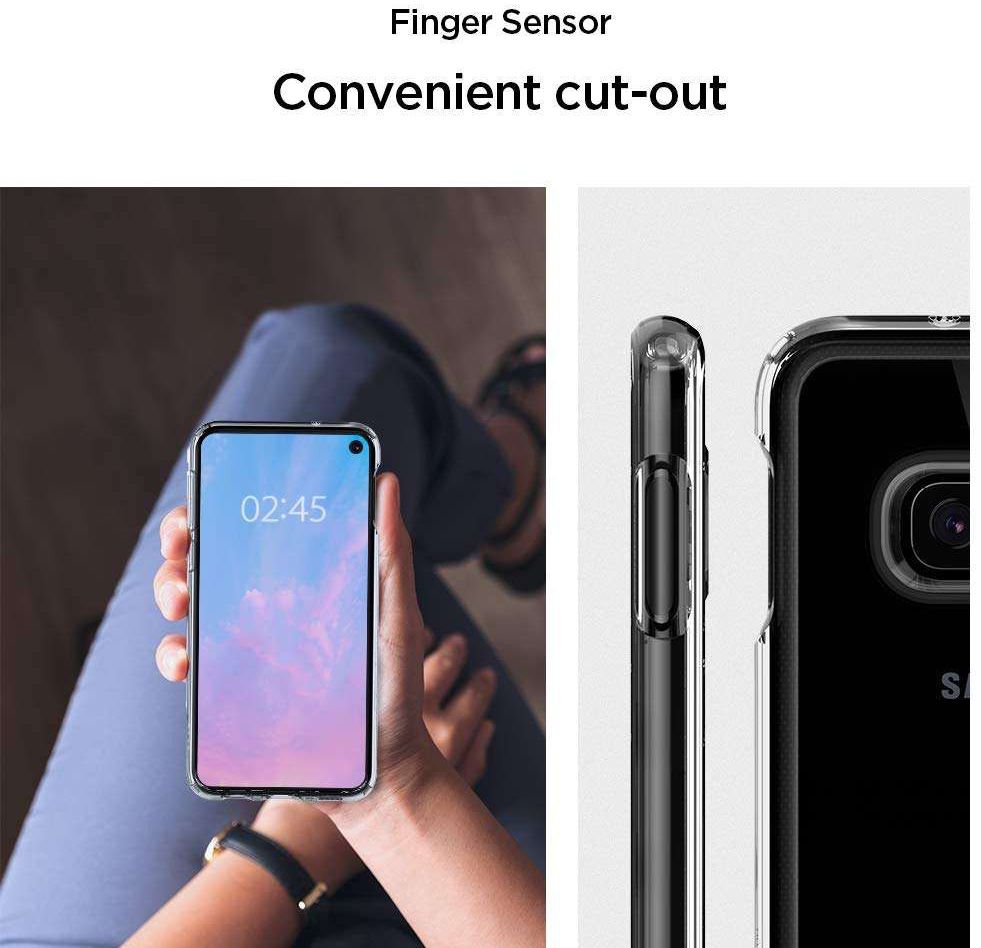 Spigen Ultra Hybrid Hoesje Samsung Galaxy S10E Transparant afbeelding 12