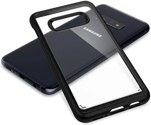 Spigen Ultra Hybrid Hoesje Samsung Galaxy S10E Zwart afbeelding 4