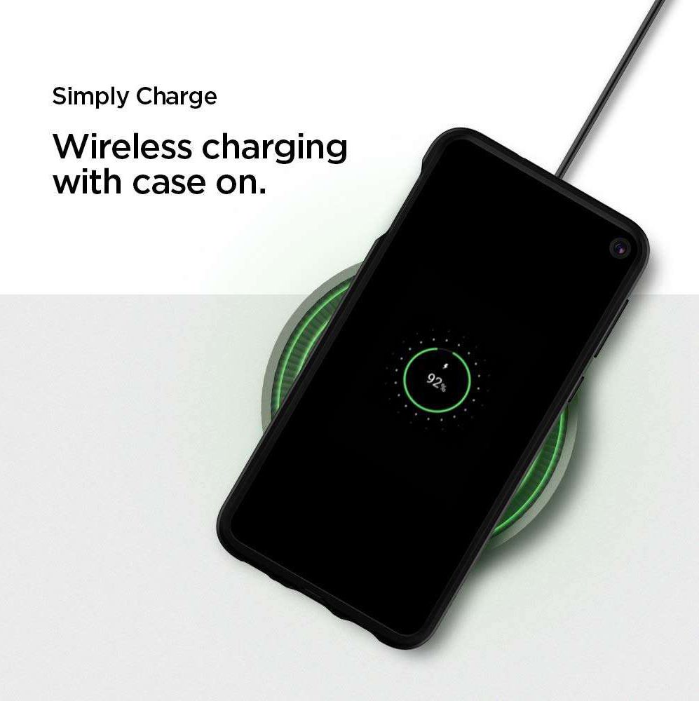 Spigen Ultra Hybrid Hoesje Samsung Galaxy S10E Zwart afbeelding 11