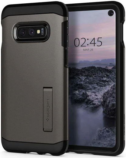 Spigen Tough Armor Hoesje Samsung Galaxy S10E Gunmetal afbeelding 15