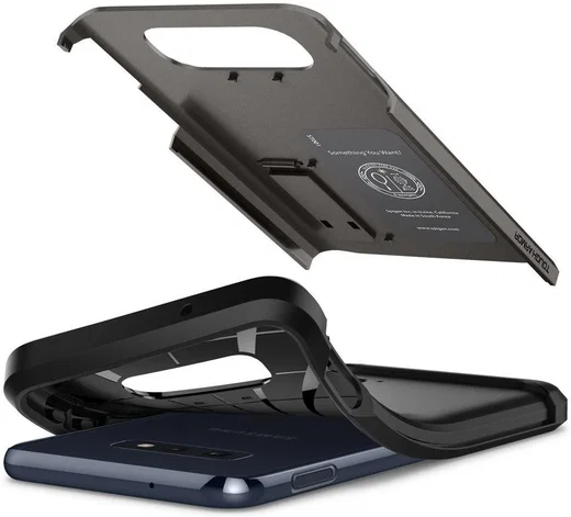 Spigen Tough Armor Hoesje Samsung Galaxy S10E Gunmetal afbeelding 5