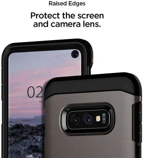 Spigen Tough Armor Hoesje Samsung Galaxy S10E Gunmetal afbeelding 11