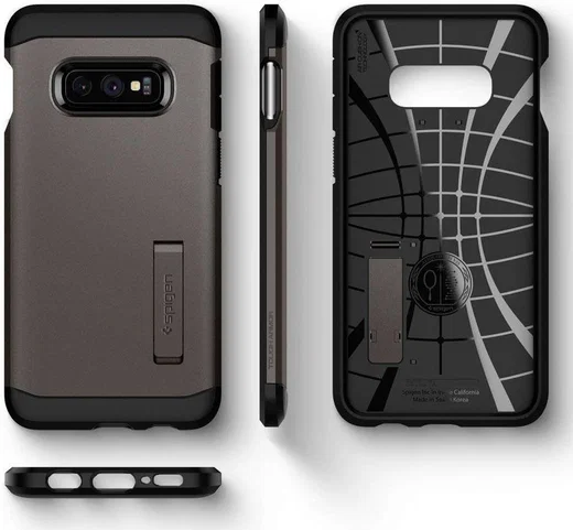 Spigen Tough Armor Hoesje Samsung Galaxy S10E Gunmetal afbeelding 16