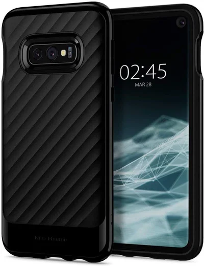 Spigen Neo Hybrid Hoesje Samsung Galaxy S10E Midnight Black afbeelding 12
