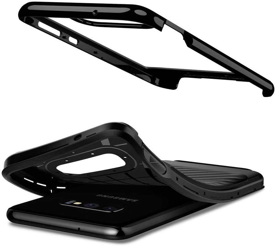 Spigen Neo Hybrid Hoesje Samsung Galaxy S10E Midnight Black afbeelding 10