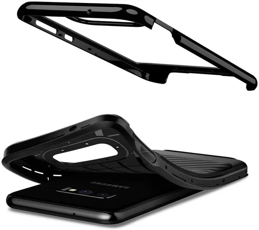 Spigen Neo Hybrid Hoesje Samsung Galaxy S10E Midnight Black afbeelding 10