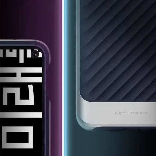 Spigen Neo Hybrid Hoesje Samsung Galaxy S10E Arctic Silver afbeelding 12