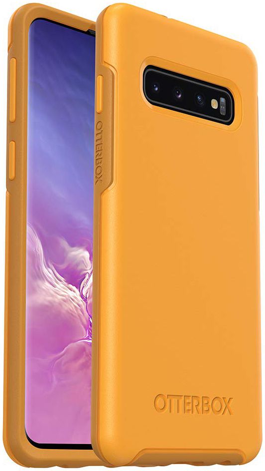 OtterBox Symmetry Hoesje Samsung Galaxy S10 Geel afbeelding 1