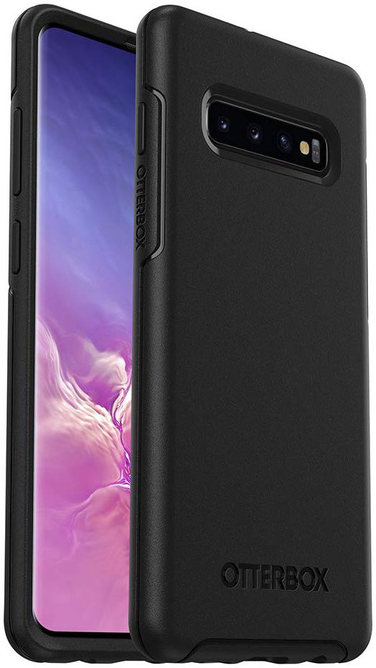 OtterBox Symmetry Hoesje Samsung Galaxy S10 Plus Zwart afbeelding 1