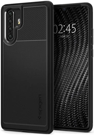 Spigen Rugged Armor Huawei P30 Pro Hoesje Zwart afbeelding 1