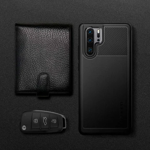 Spigen Rugged Armor Huawei P30 Pro Hoesje Zwart afbeelding 5