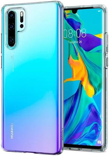 Spigen Liquid Crystal Hoesje Huawei P30 Pro Transparant afbeelding 1
