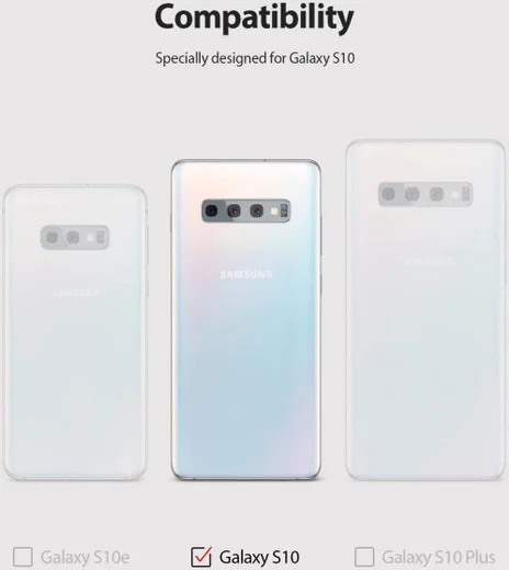 Ringke Fusion Samsung Galaxy S10 Hoesje Transparant afbeelding 11