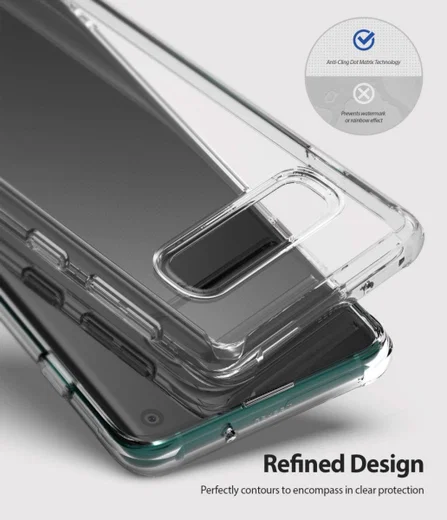 Ringke Fusion Samsung Galaxy S10 Hoesje Transparant afbeelding 2