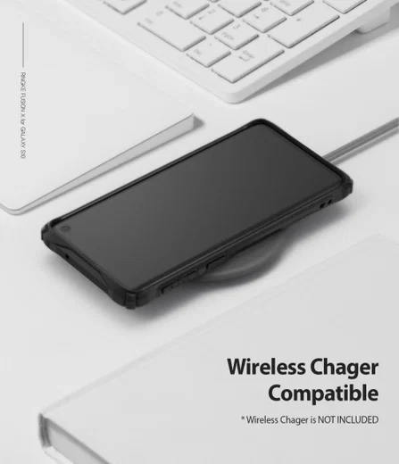 Ringke Fusion X Samsung Galaxy S10 Hoesje Zwart afbeelding 6