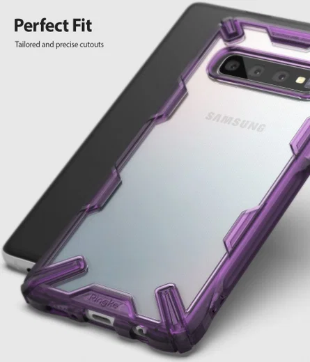 Ringke Fusion X Samsung Galaxy S10 Hoesje Zwart afbeelding 12