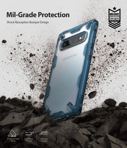 Ringke Fusion X Samsung Galaxy S10 Hoesje Zwart afbeelding 10