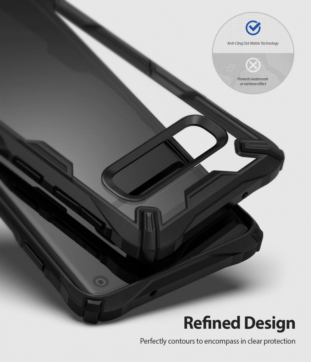 Ringke Fusion X Samsung Galaxy S10 Hoesje Zwart afbeelding 2
