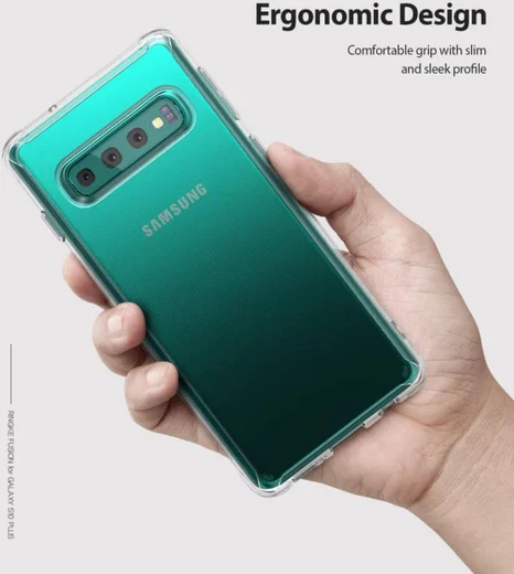 Ringke Fusion Samsung Galaxy S10 Plus Hoesje Transparant afbeelding 9