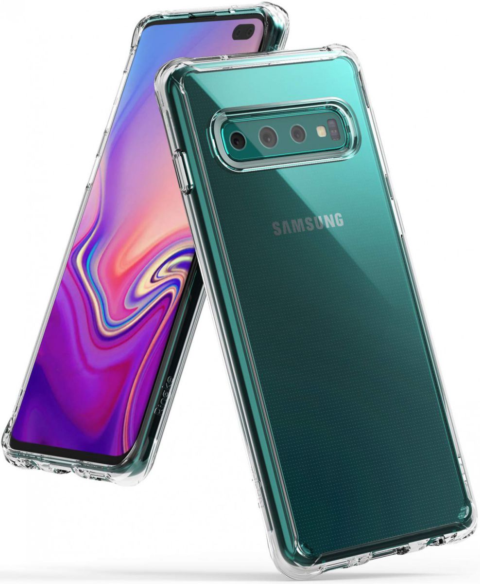 Ringke Fusion Samsung Galaxy S10 Plus Hoesje Transparant afbeelding 1