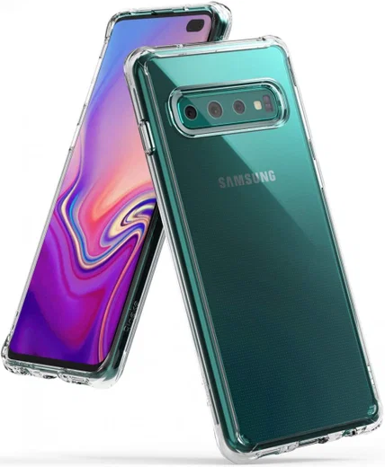 Ringke Fusion Samsung Galaxy S10 Plus Hoesje Transparant afbeelding 1