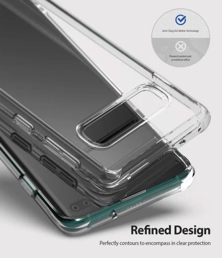 Ringke Fusion Samsung Galaxy S10 Plus Hoesje Transparant afbeelding 2